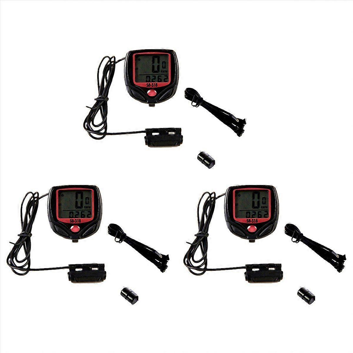 Waterproof Bike Computer Bicycle Meter Odometer Wired Stopwatch