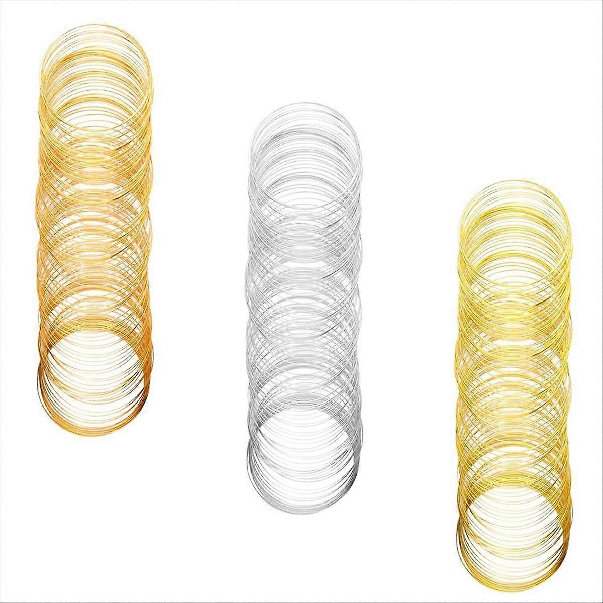 300 Loops Memory Wire for Jewelry Making Bracelets & Bracelet Making