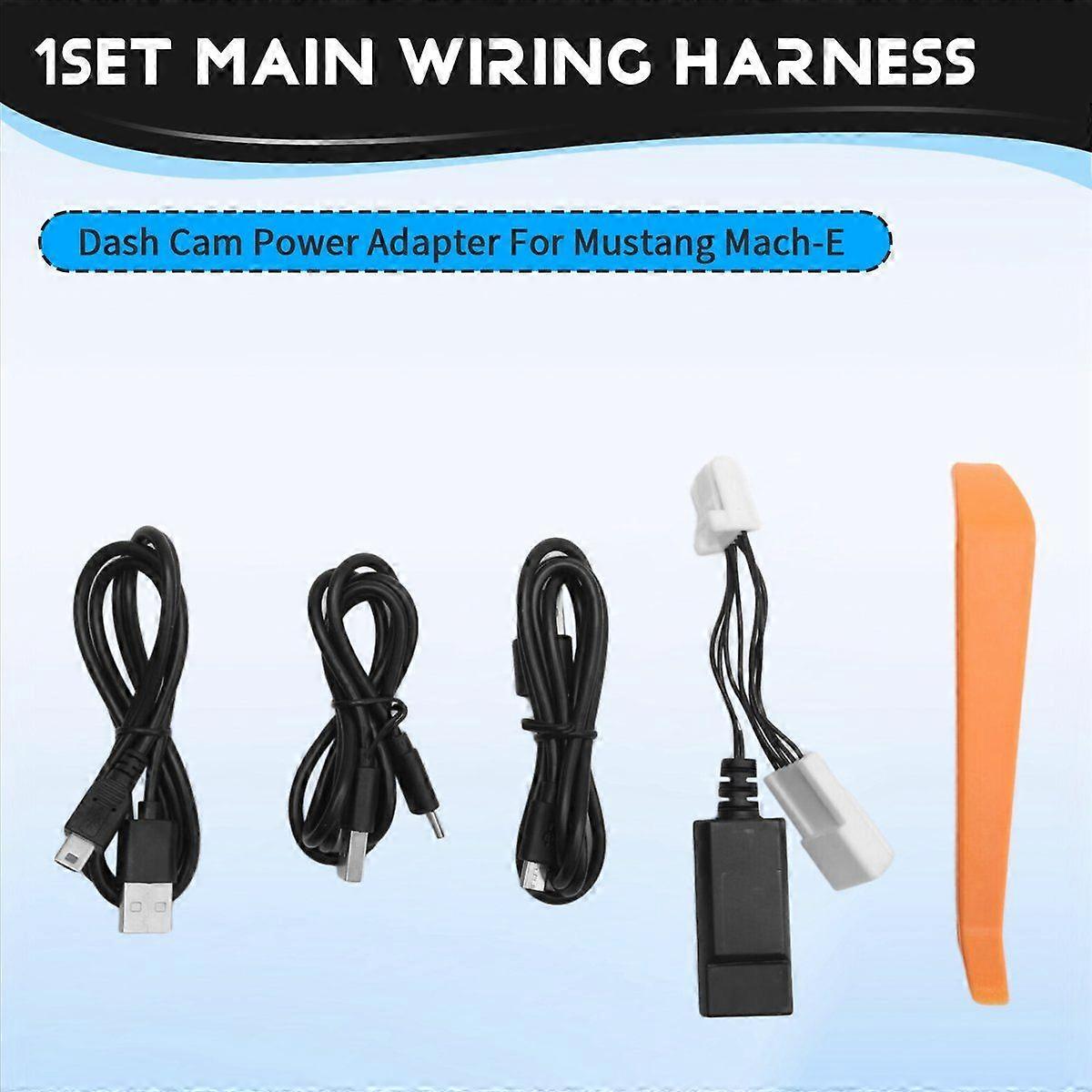 Dash Cam Power Adapter for Mach-E Sport Mache Explorer Edge Expedition and More