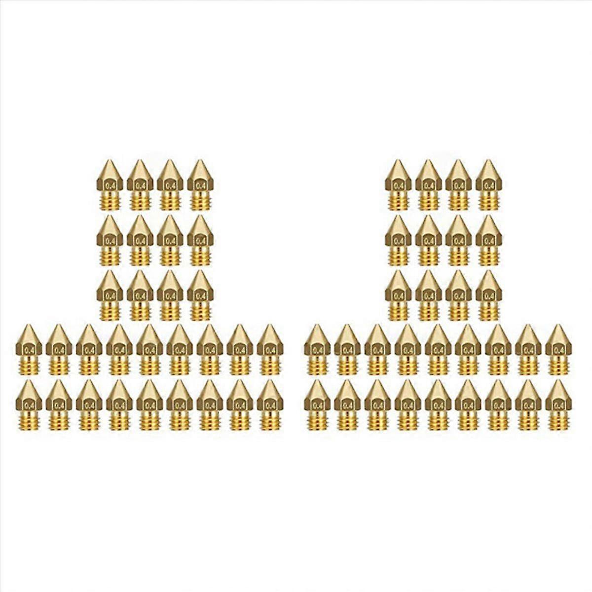 30 Stück 3D Drucker Extruder Düse-MK8 0,4 mm Düse für 3 Anet