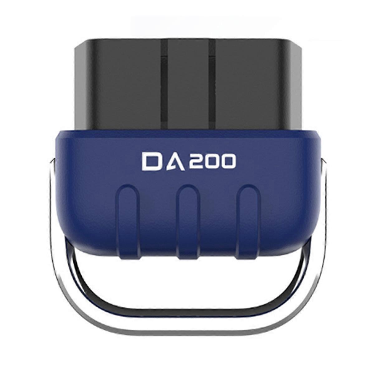 DA200 Auto OBD II Kartenlesetool BLE Bluetooth 4.0/5.4 OBD2 Autodiagnosescanner 25K80 Chip-Fehlercoder Kostenlose APP