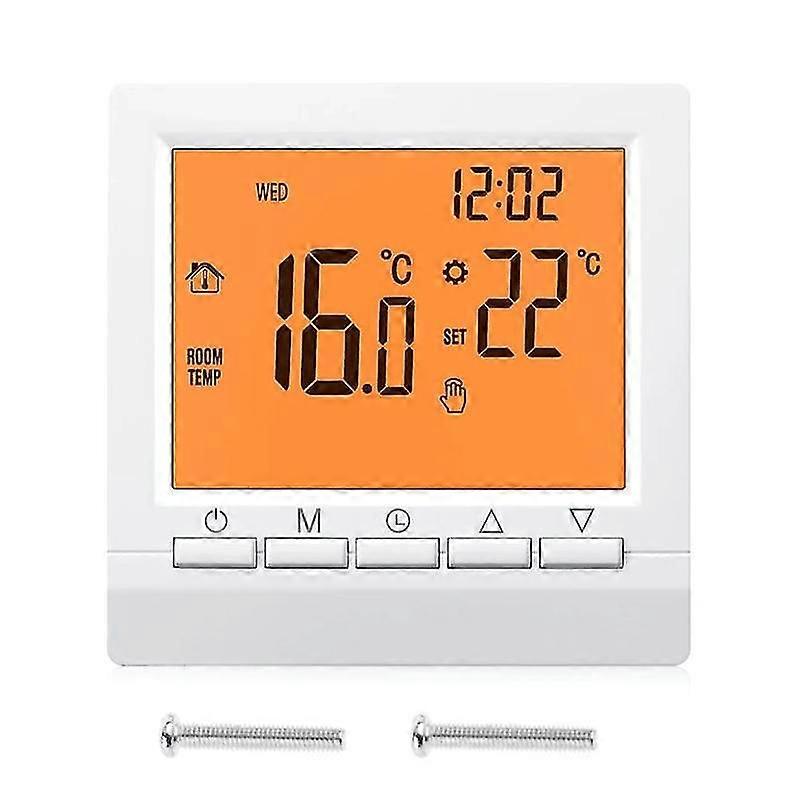 Digital Thermostat Programmable Gas Boiler Heating Temperature Regulator Intelligent Thermostat Room Temperature Controller Energy Saving Termostato