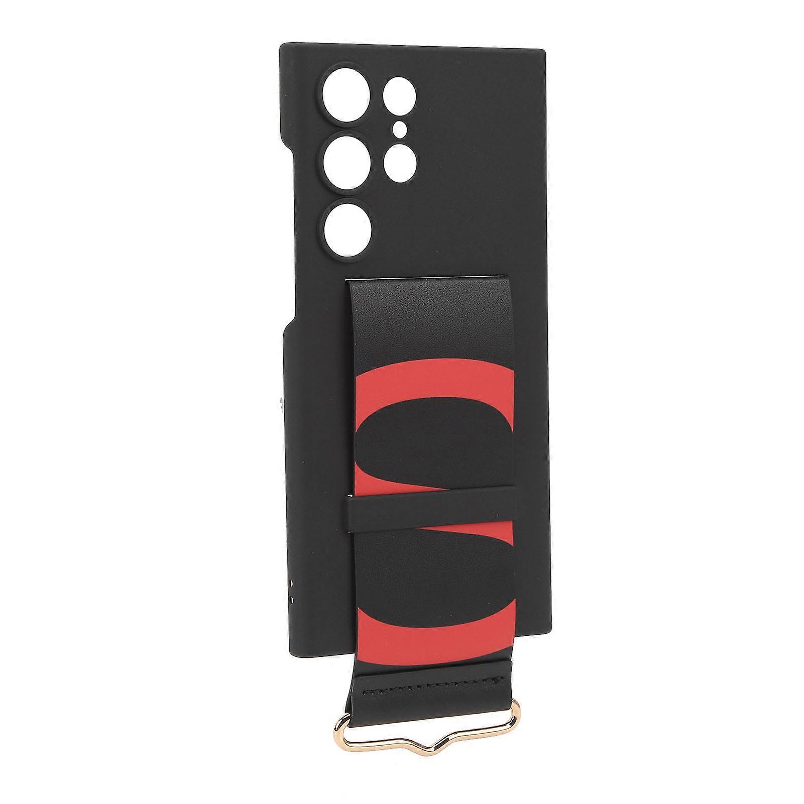 Cell Phone Case with Foldable Holder Scratch Resistant Mobile Smart Phone Protection Case for Samsung S23 Ultra 