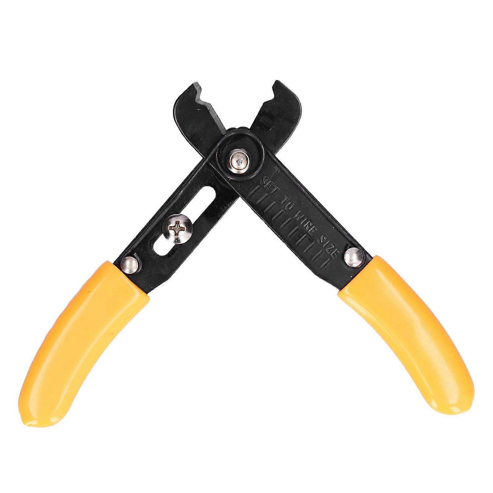 Adjustable wire stripper cutter for European DIY, mini handheld tool with ergonomic design