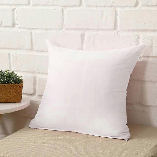 Simple Solid Color Throw Pillow Case For Sofa 45X45CM White Decorative Cushion Cover
