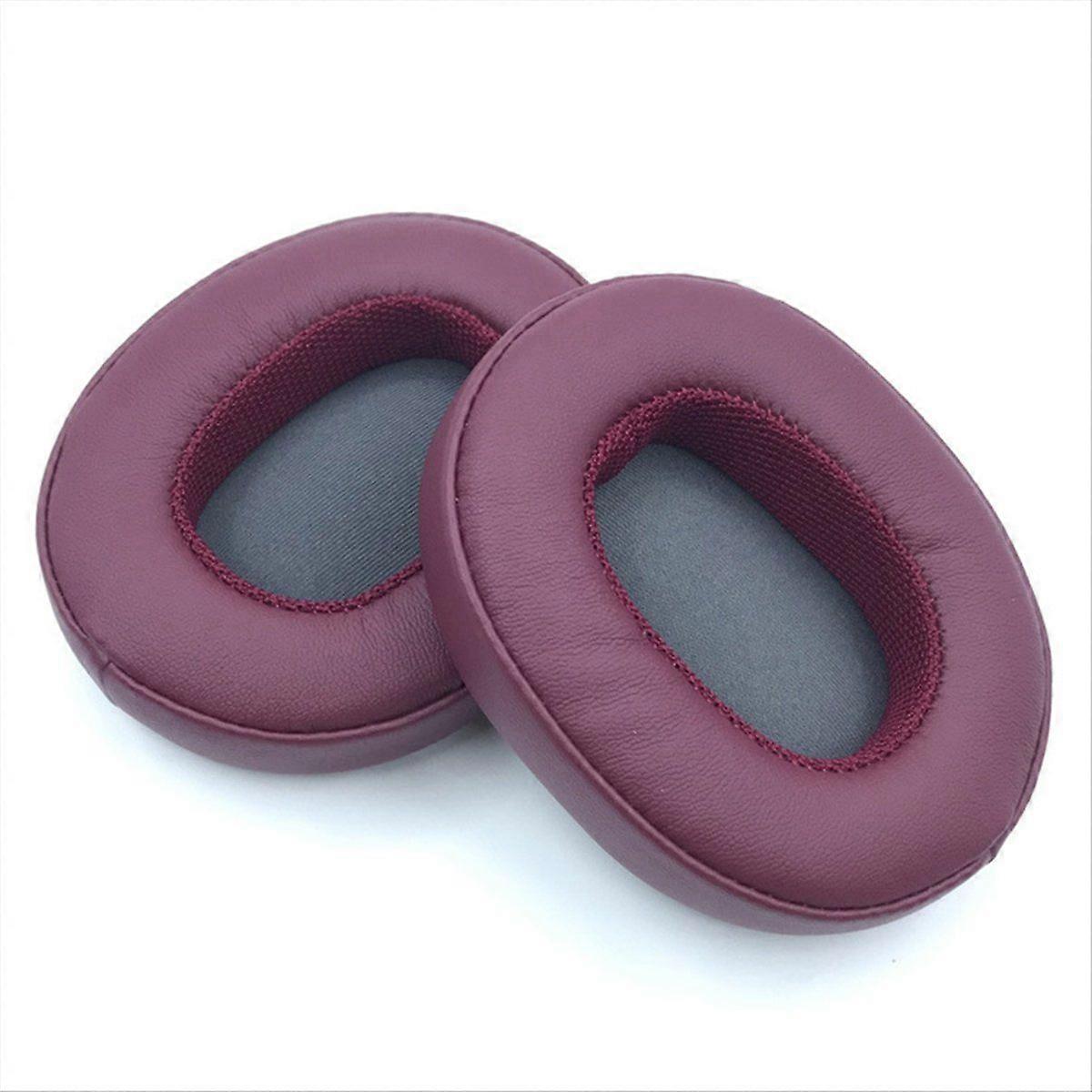 Replacement Ear Pads Ear Cushions Cover Foam Pad Memory Foam Ear Cushions for Crusher Red