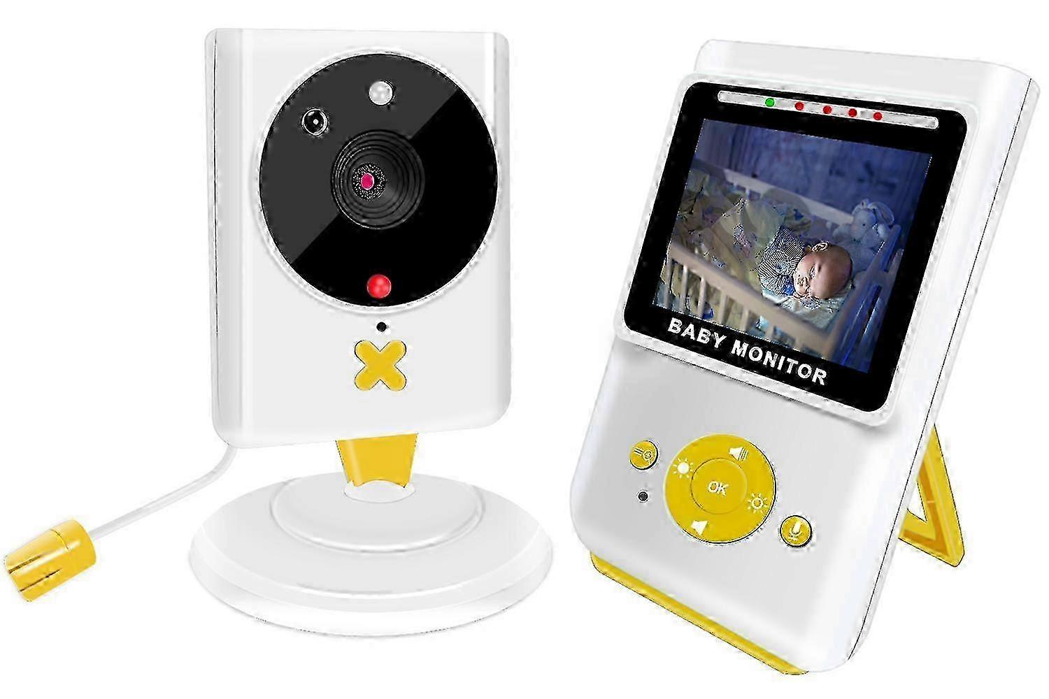 825P baby monitor HD Smart Baby Monitor Voice Intercom Crying Warning Day and Night Monitor