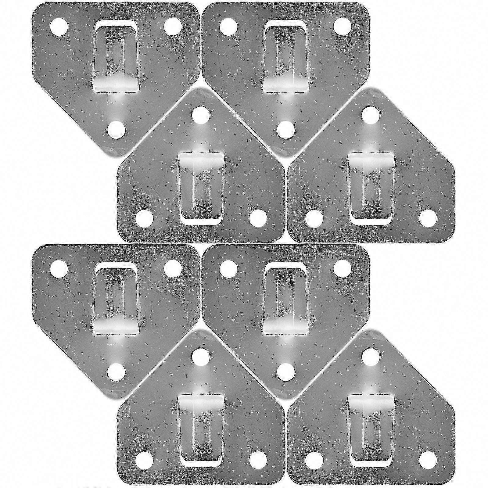 Wall Mounted Fire Extinguisher Bracket Space Saving Quick Access Iron 8Pcs Edition 1107