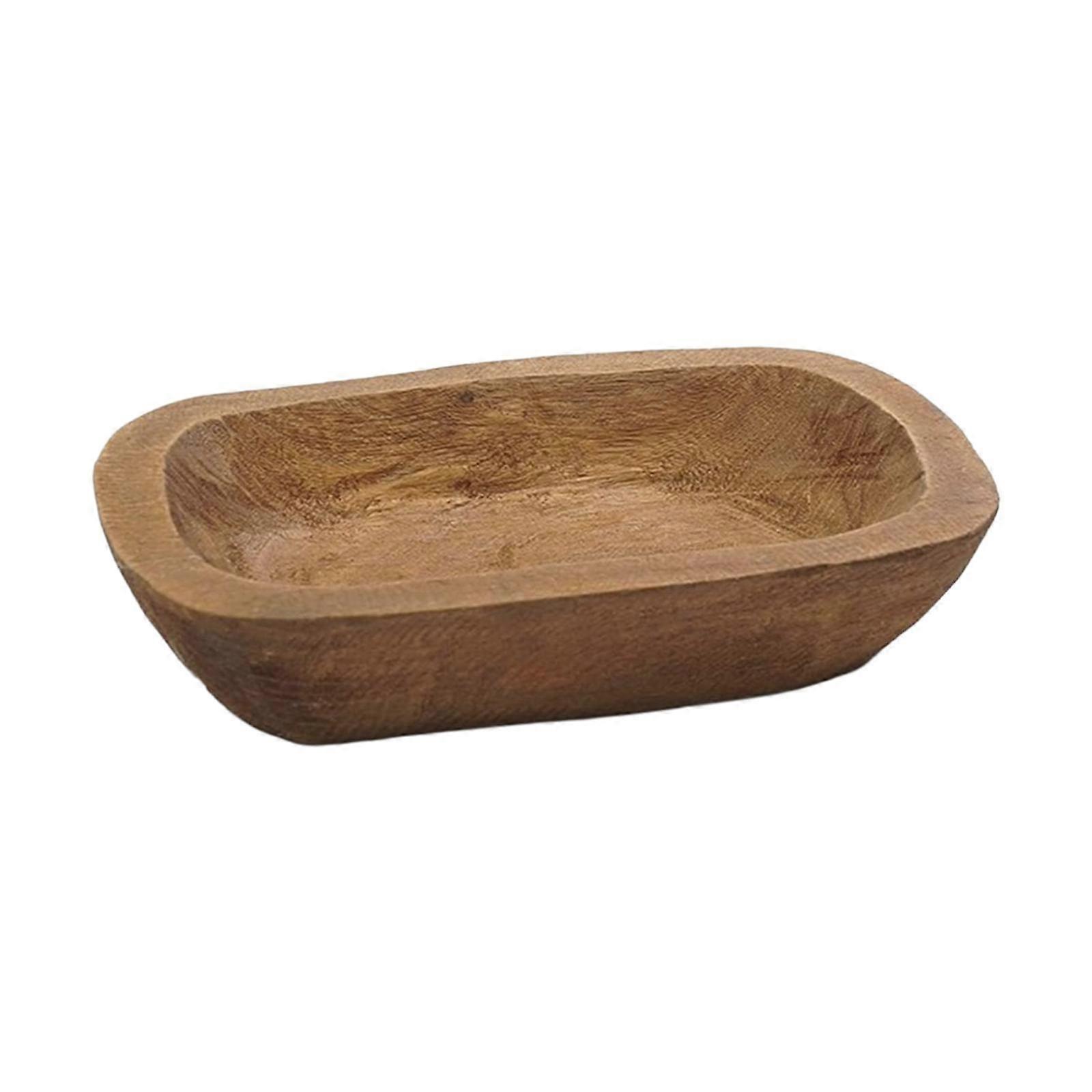 Dough Bowl for Candle Making Solid Wood Decorative for Kitchen Crafts Making