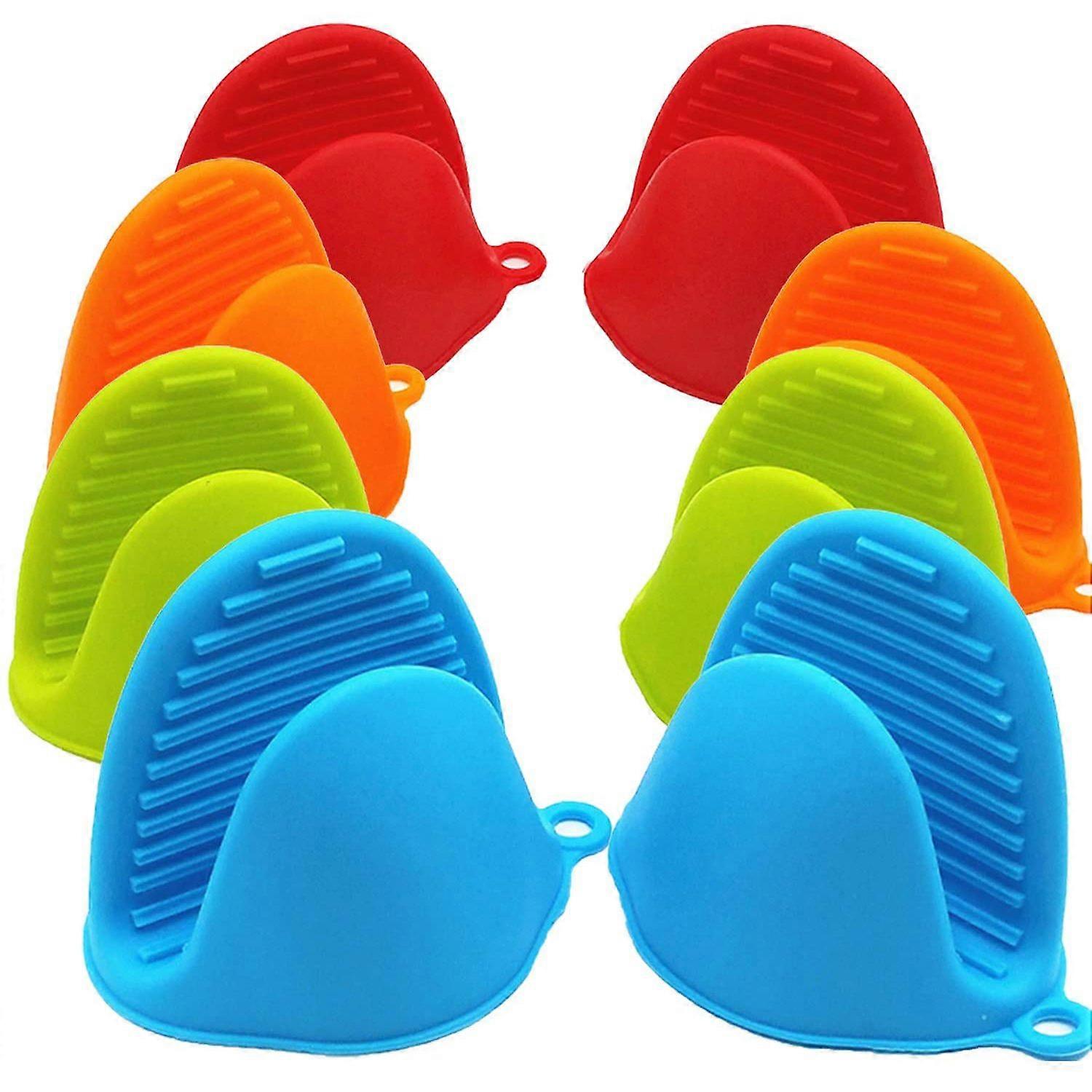 4 Pairs Baking Hand Pinch Silicone for Oven