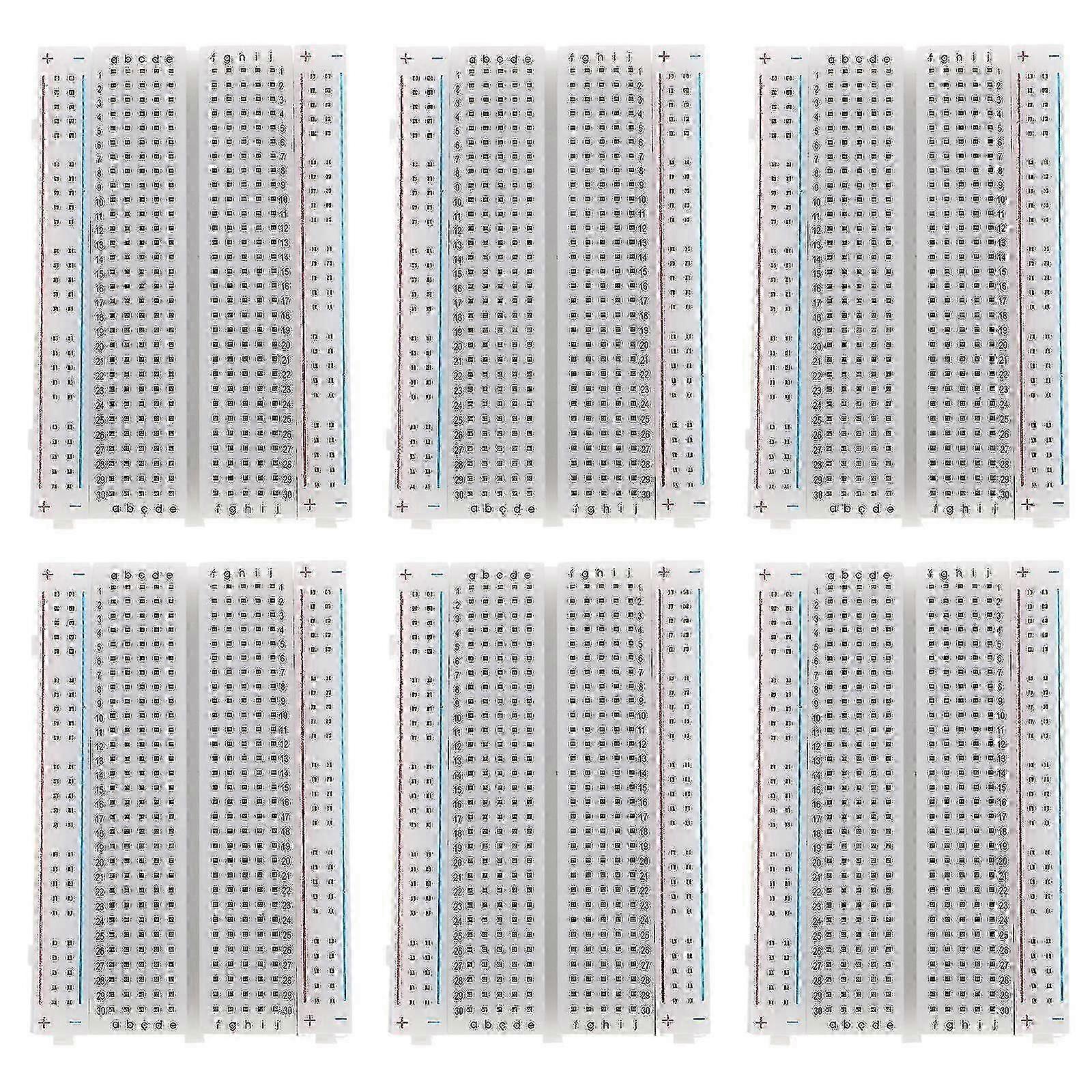 Miniature Kits Diy Breadboard Solderless Prototype Pcb Board Pcb Breadboard 400 Pin Solderless Board 400 Point Breadboard