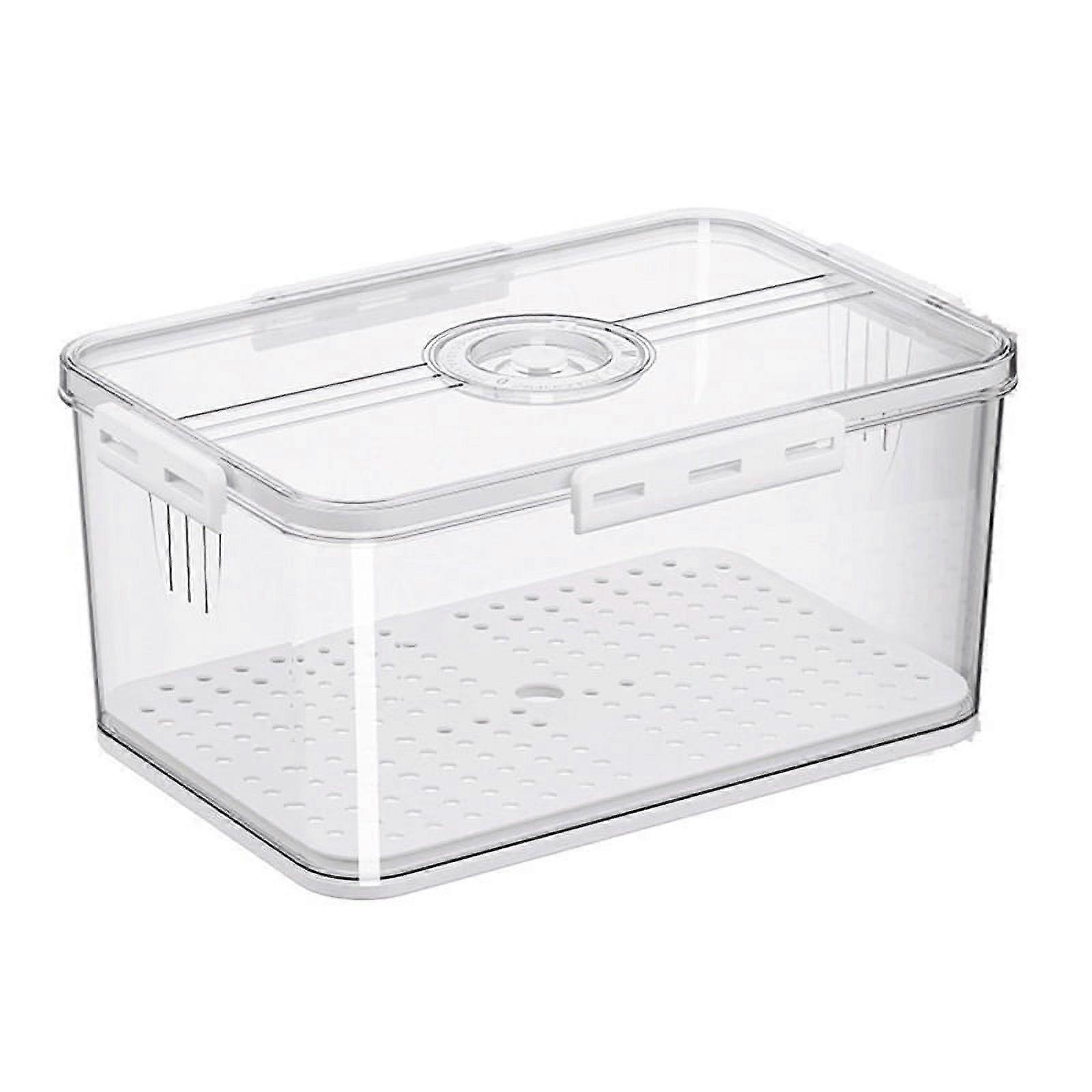 Bread Box for Your Kitchen Counter - Sealed Freshness with Time Recording, Lid Included - Perfect for Homemade Bread