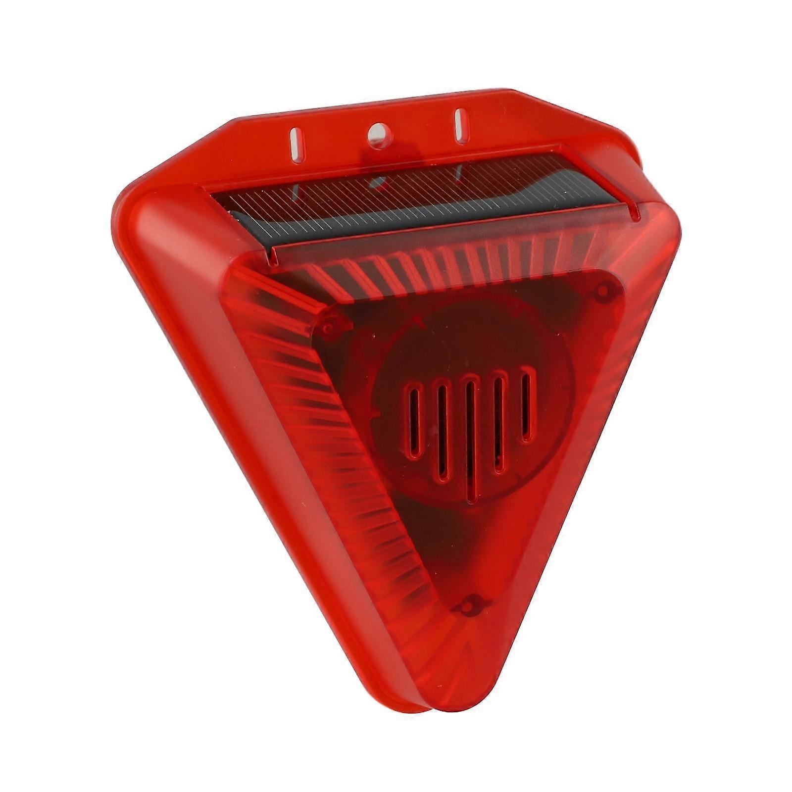 Waterproof Alarm Light Outdoor Motion Sensor Light Solar Alarm Light