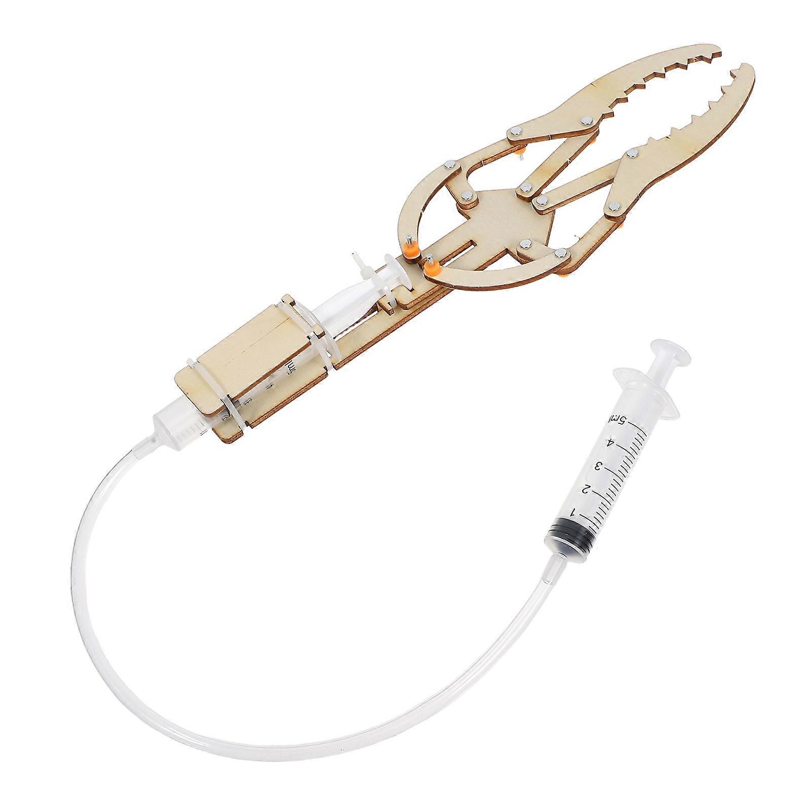 Hydraulic Robotic Arm DIY Robotics Kit for Kids Mechanical Engineering