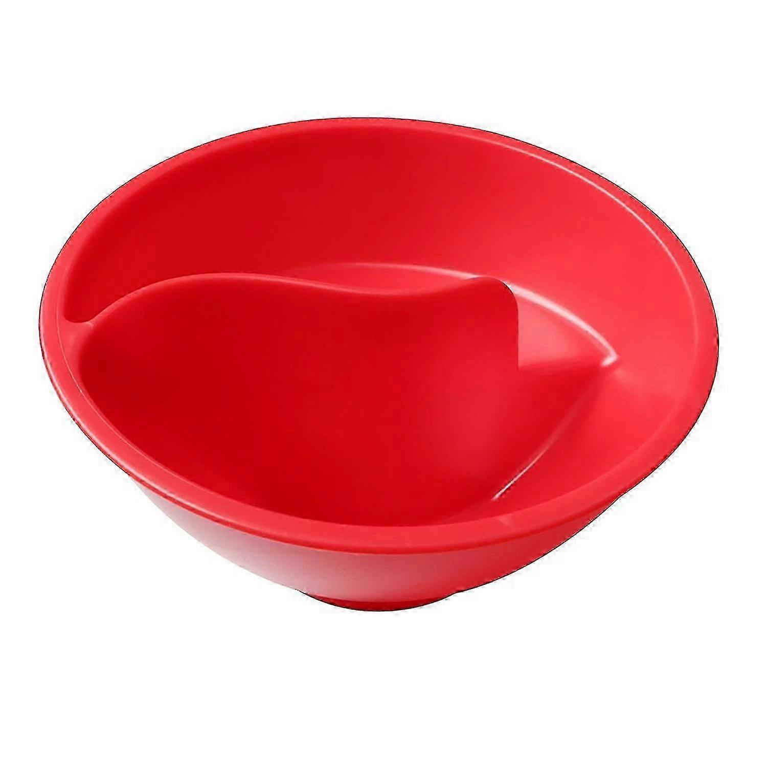 Cereal Bowl Partitioned Versatile Tableware Dry Wet Separated Oatmeal Bowl Breakfast Plates Tray