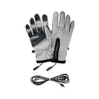 Gants de cyclisme robustes dotés de la technologie de chauffage USB, d'une fonction de montée en température rapide, d'une doublure intérieure douce et d'une construction isolée pour les activités de plein air.