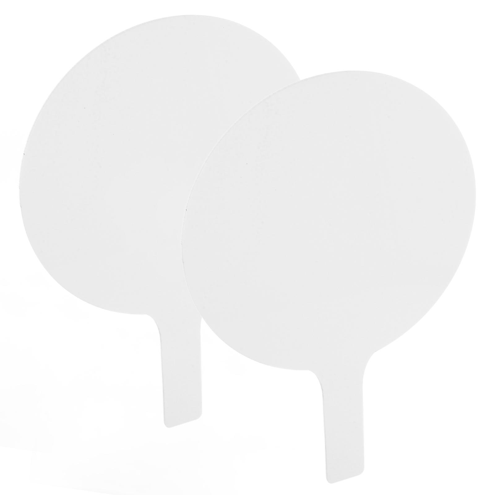 Dry Erase Paddle Board Acrylic for Classroom Teaching 2Pcs