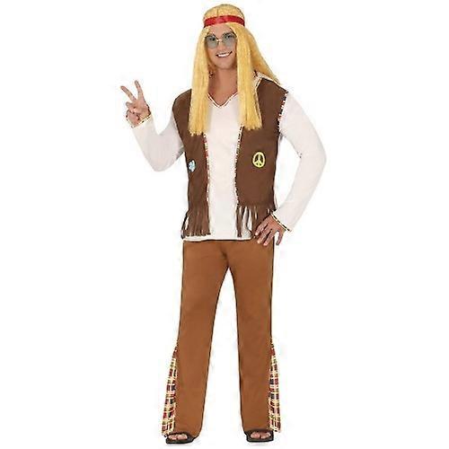 Fiestas Guirca Mens Hippie Flower Costume Set