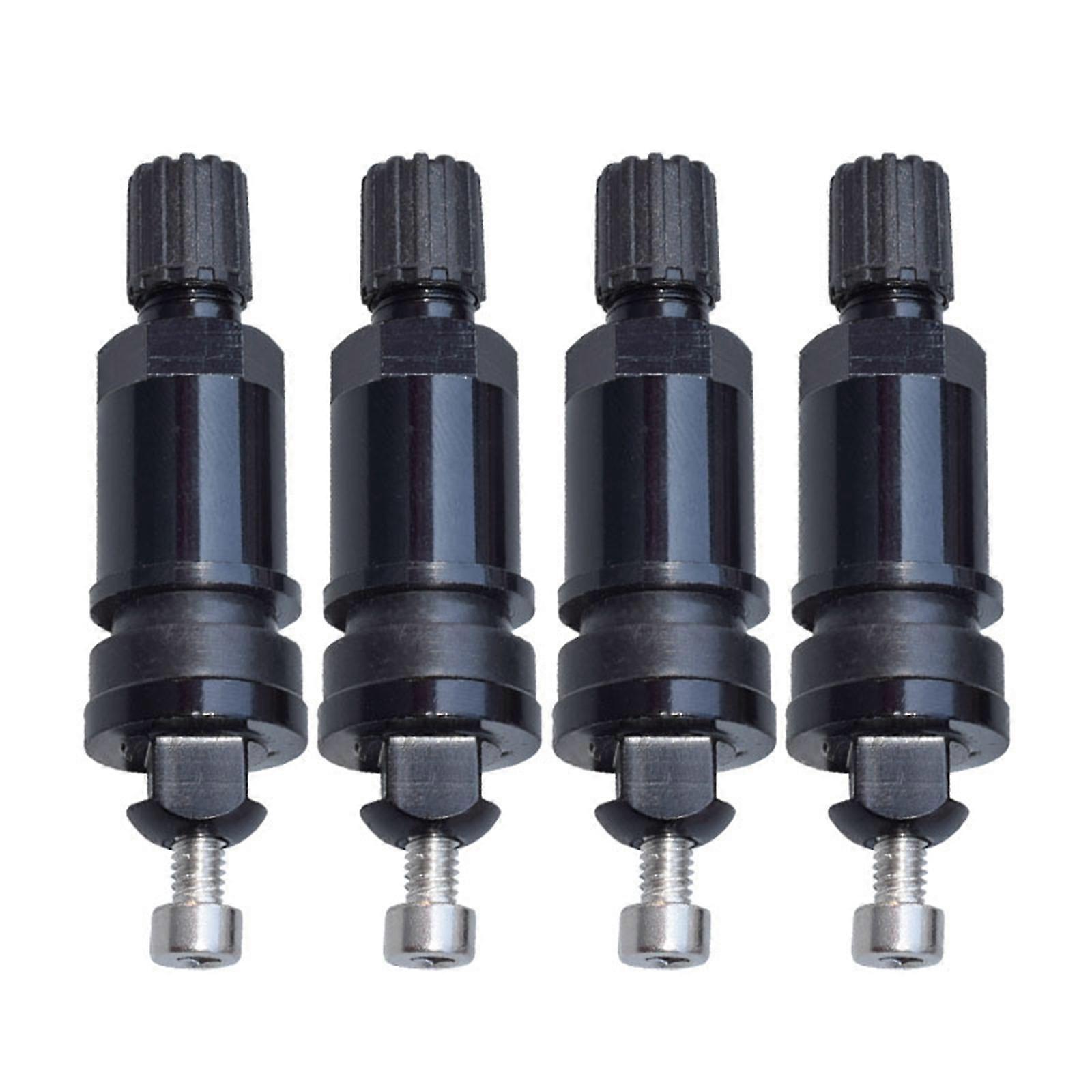 Fast Read TPMS Compatible Valves Stem Weatherproof Design Driving Security Enhancement Simple Installation for Car Multicolor