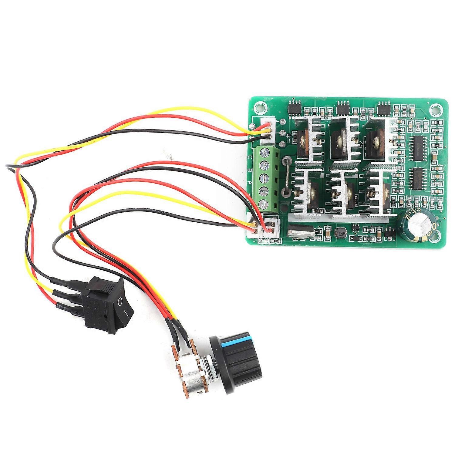 DC 5V‑36V 15A 3‑Phase Brushless Motor Speed Control CW CCW Reversible Switch
