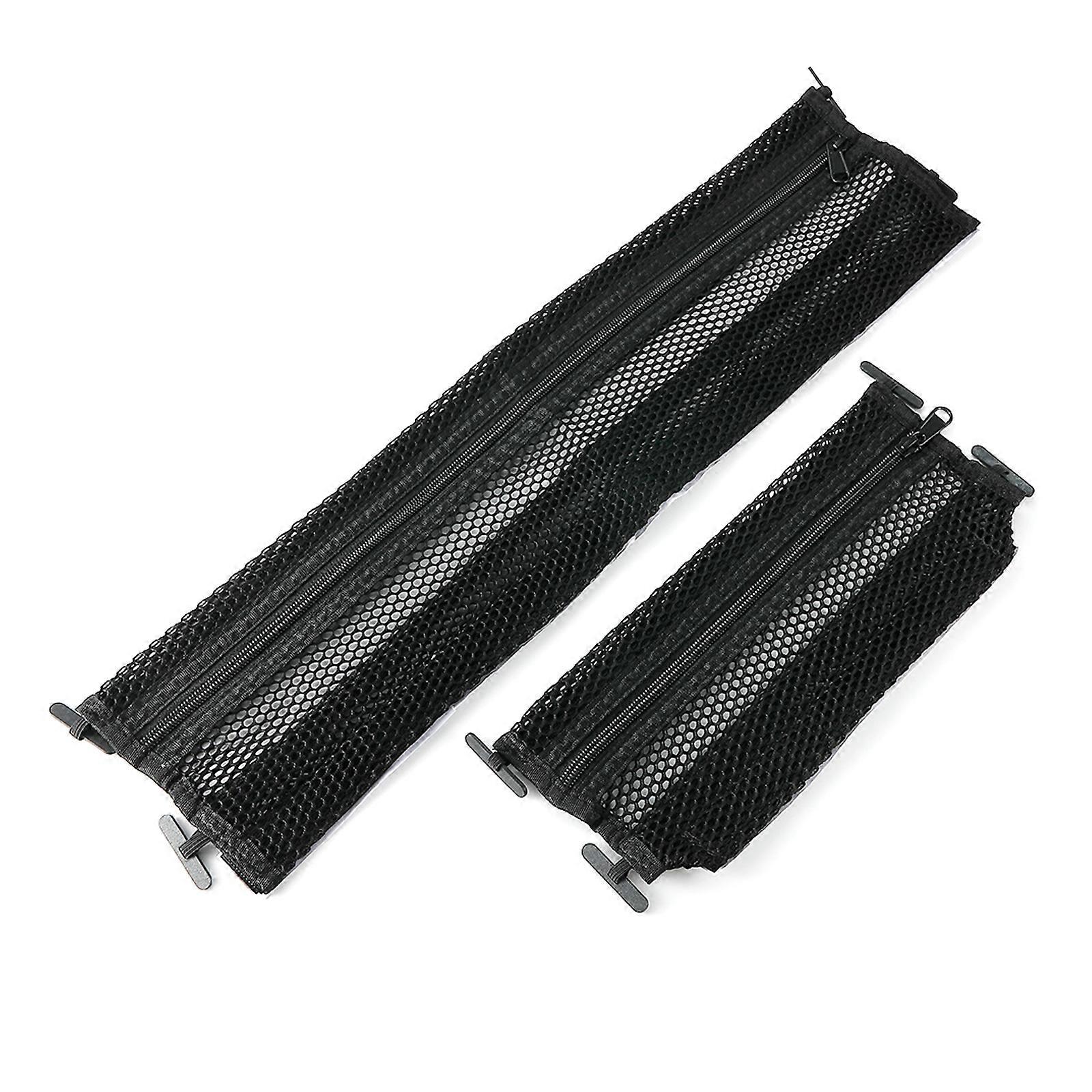 2pcs Waterproof Dashboard Storage Cargo Net Storage Net 715003129 Multi Compartment Organizing Net for Defender Multicolor