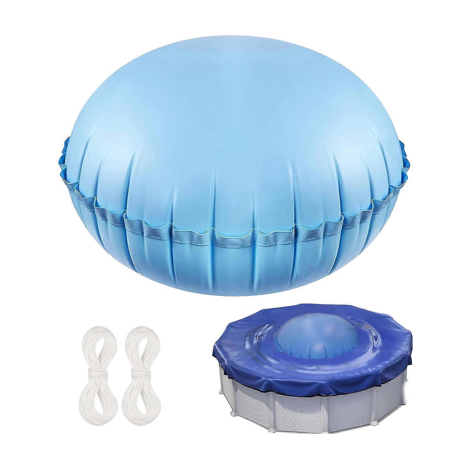 Durability Inflatable Pool Winterizing Pillows Includes 50ft Rope for Secure Swimming Pool Cover Support Multicolor