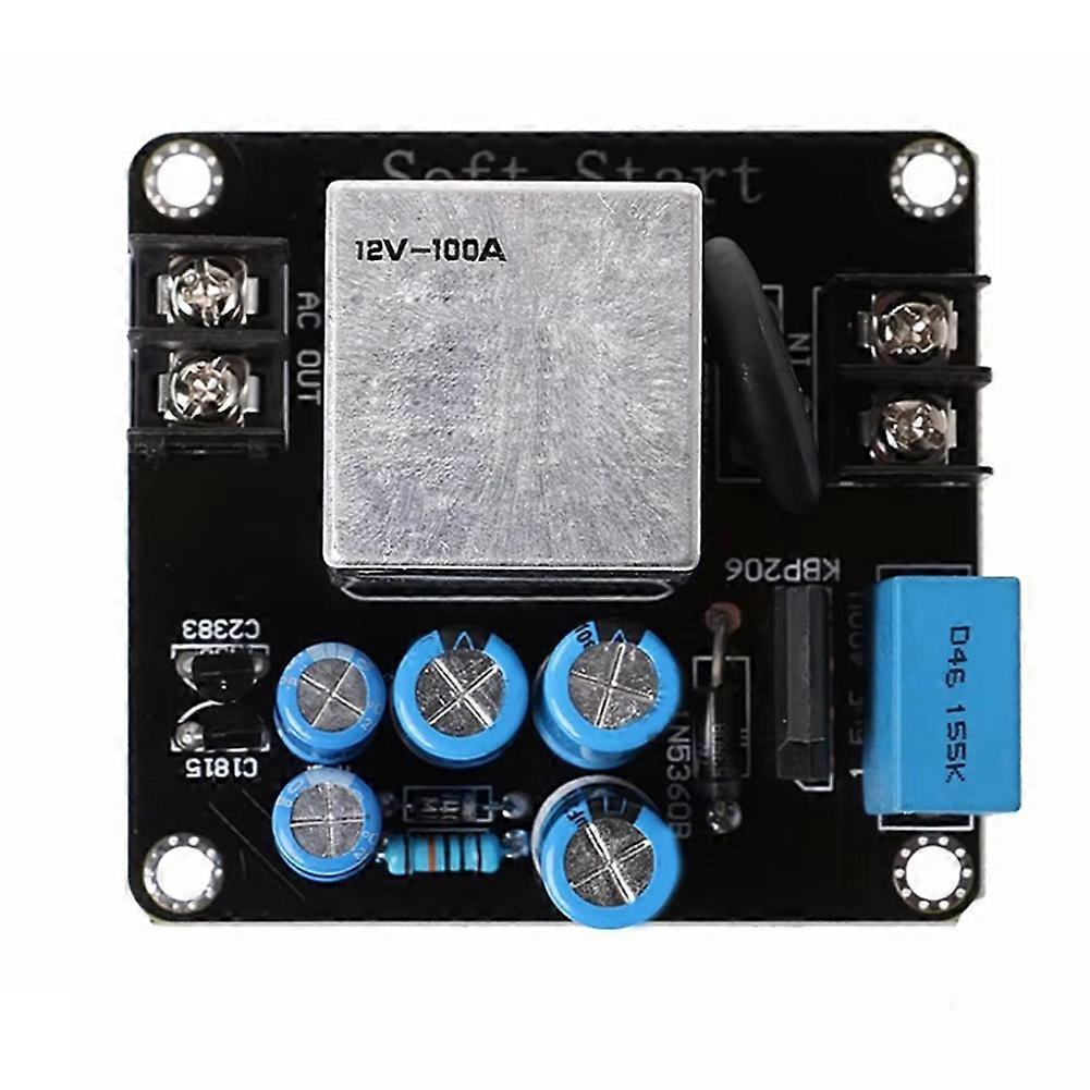AC150V-280V 100A High-Power Soft Start Circuit Protection Module Power Relay Board for Class A Power Amplifier