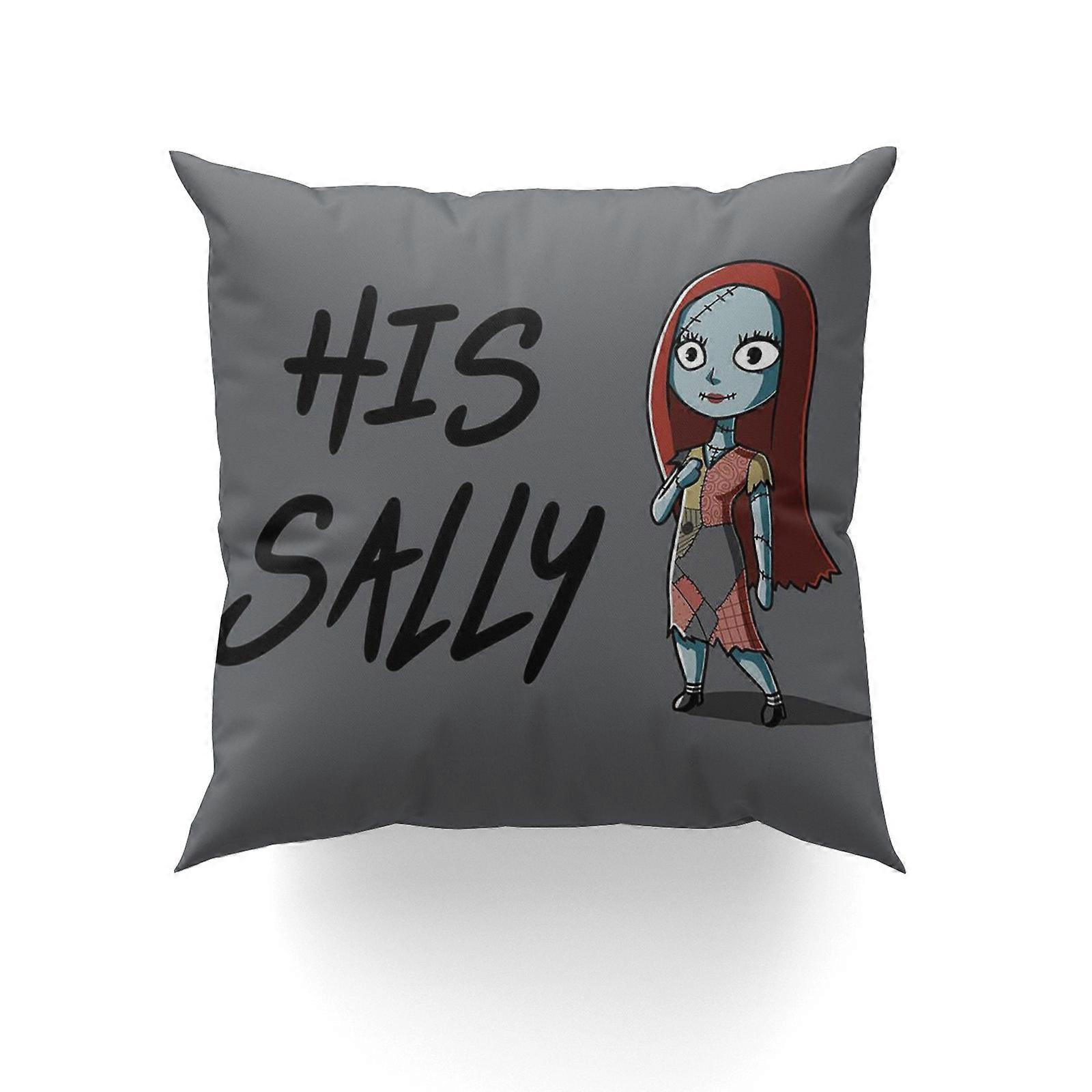 The Nightmare Before Christmas Throw Pillowcase 16x16IN Square Cushion Cover Compatible with Standard Inserts, Decorative for Sofa, Couch, Home,