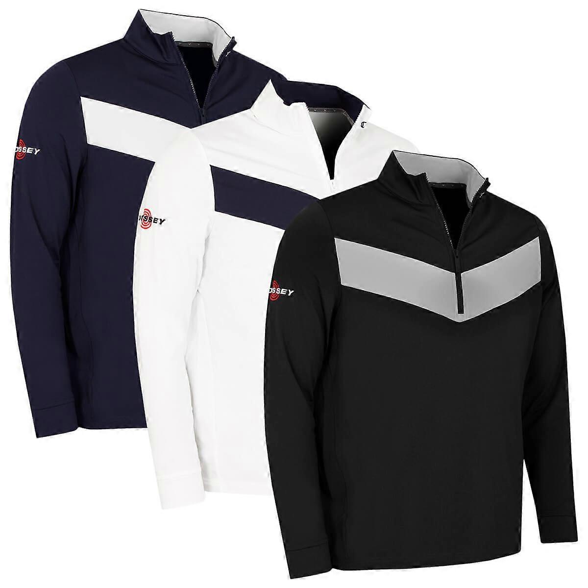 Callaway Golf Herren Odyssey 1/4 Zip Stretch-Funktionspullover Golfpullover