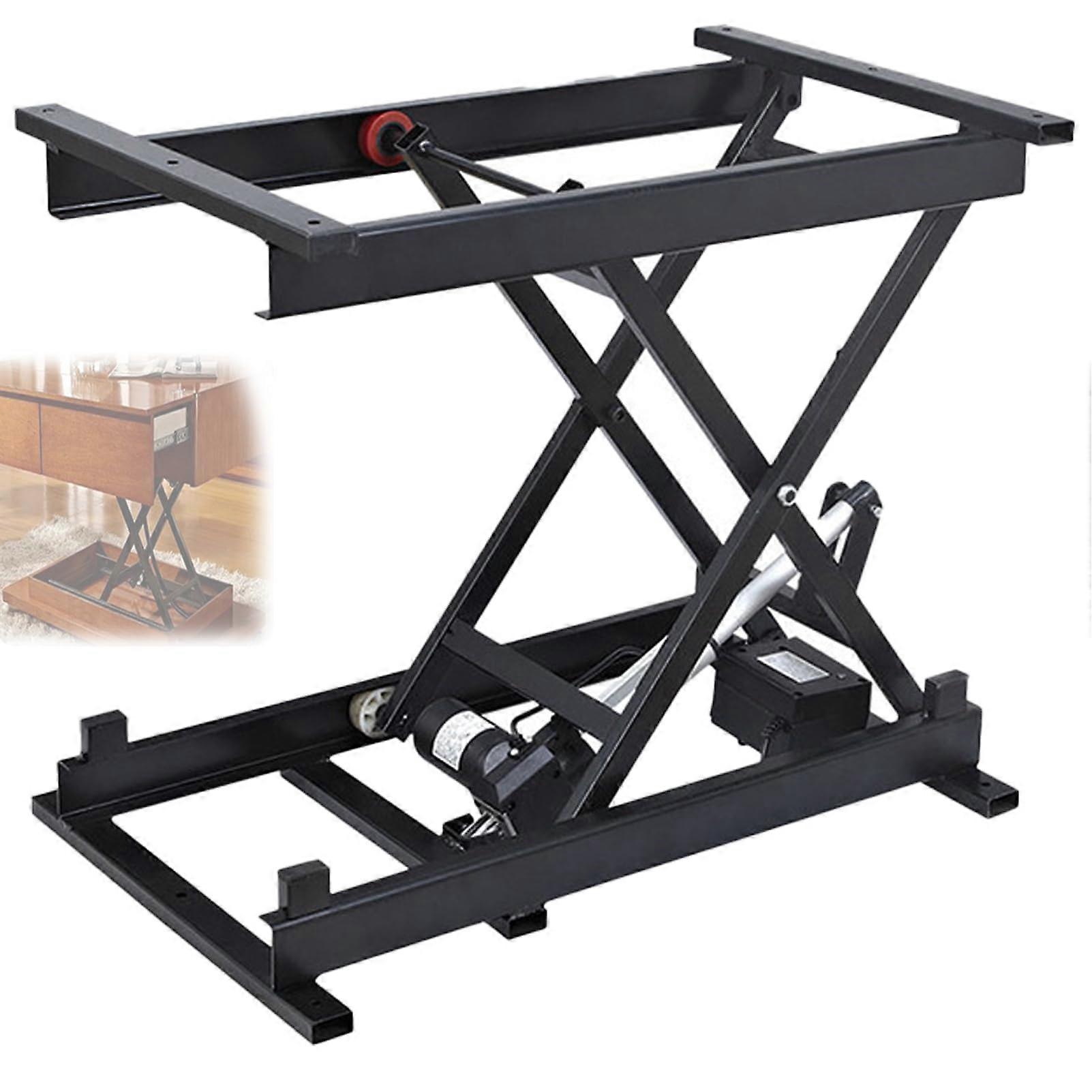 Height Adjustable Electric Lifting Platform Lift Table Coffee Table Remote Control Material Handling