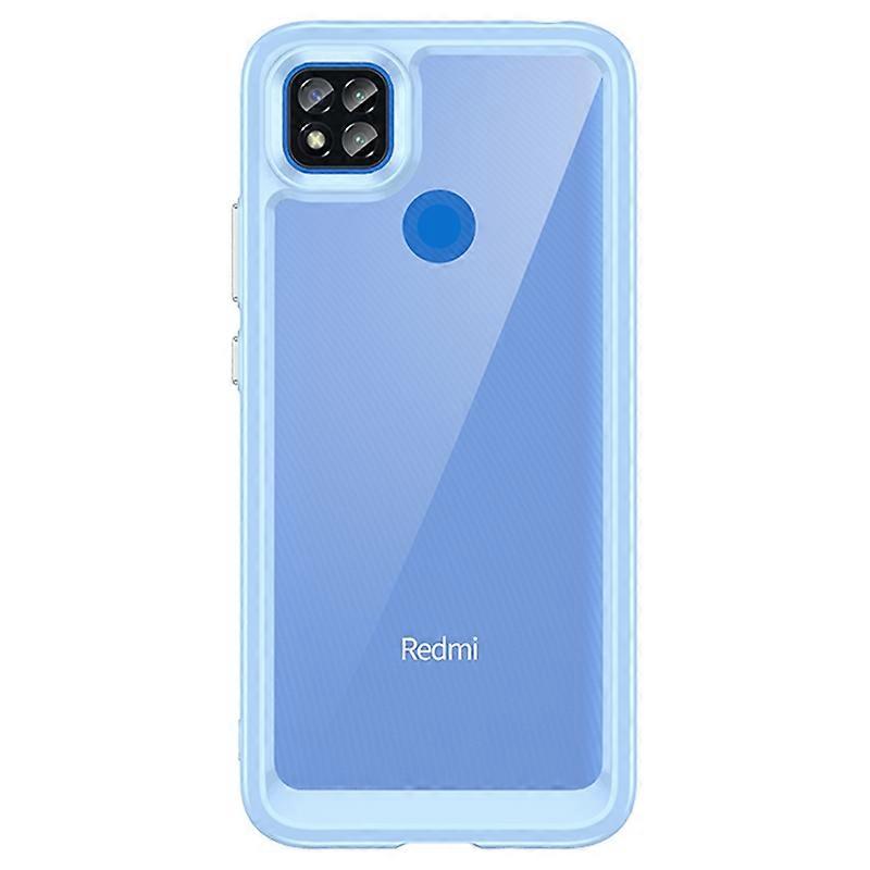For Xiaomi Poco C3/Poco C31/Redmi 10A/9C/9C NFC/9 Activ/9 (India) Acrylic + TPU Phone Case Transpare