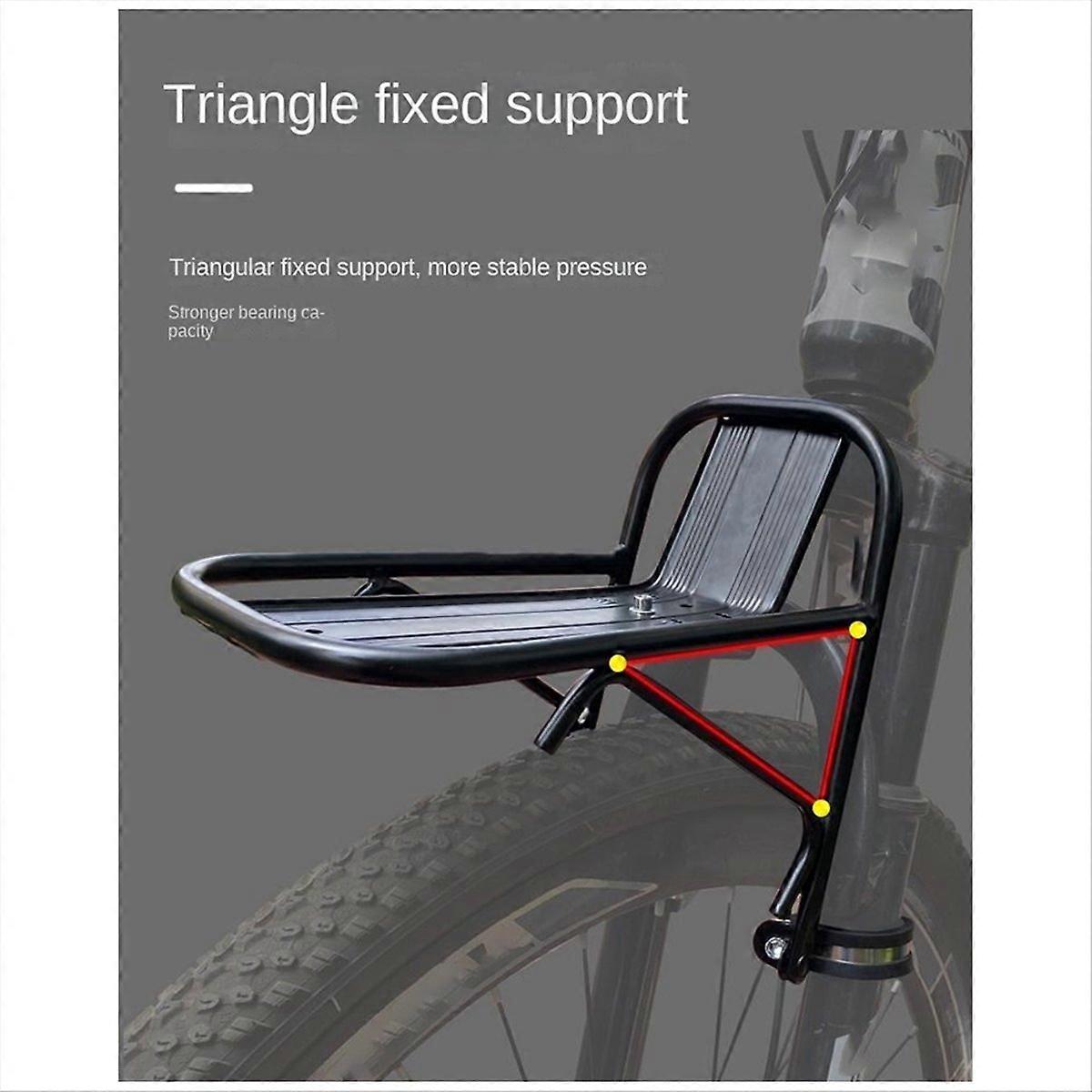 Bicycle Front Rack Bicycle Basket Bracket Mountain Bike Front Rack