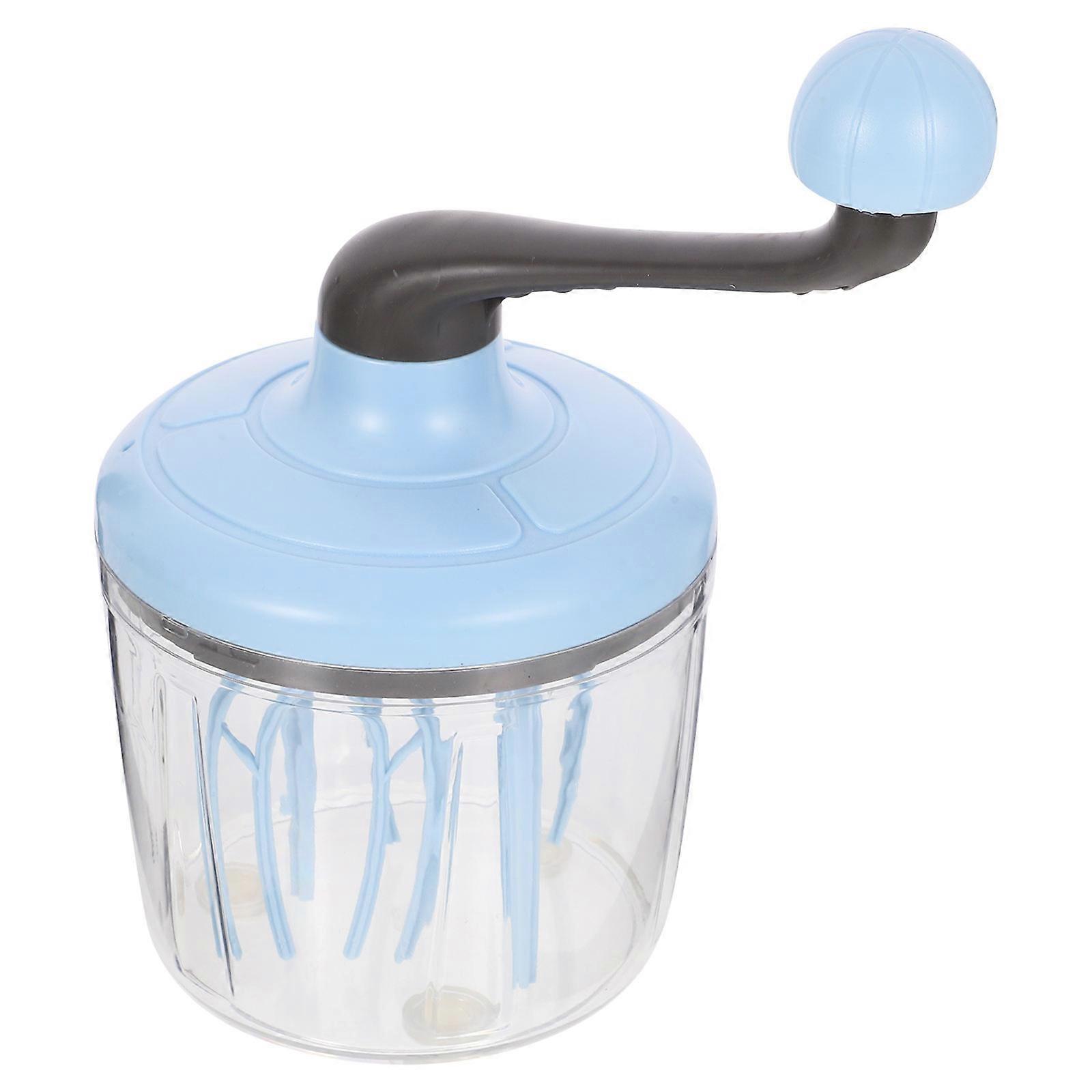 Roterende handklopper handmatige garde eierklopper roterende handheld eieropschuimer mixer