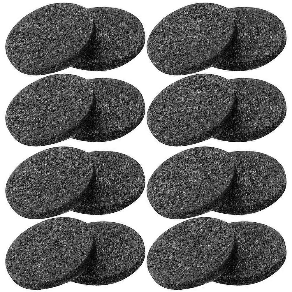 Black Essential Oil Diffuser Pads Aromatherapy Cotton Pads for Replacement 80Pcs