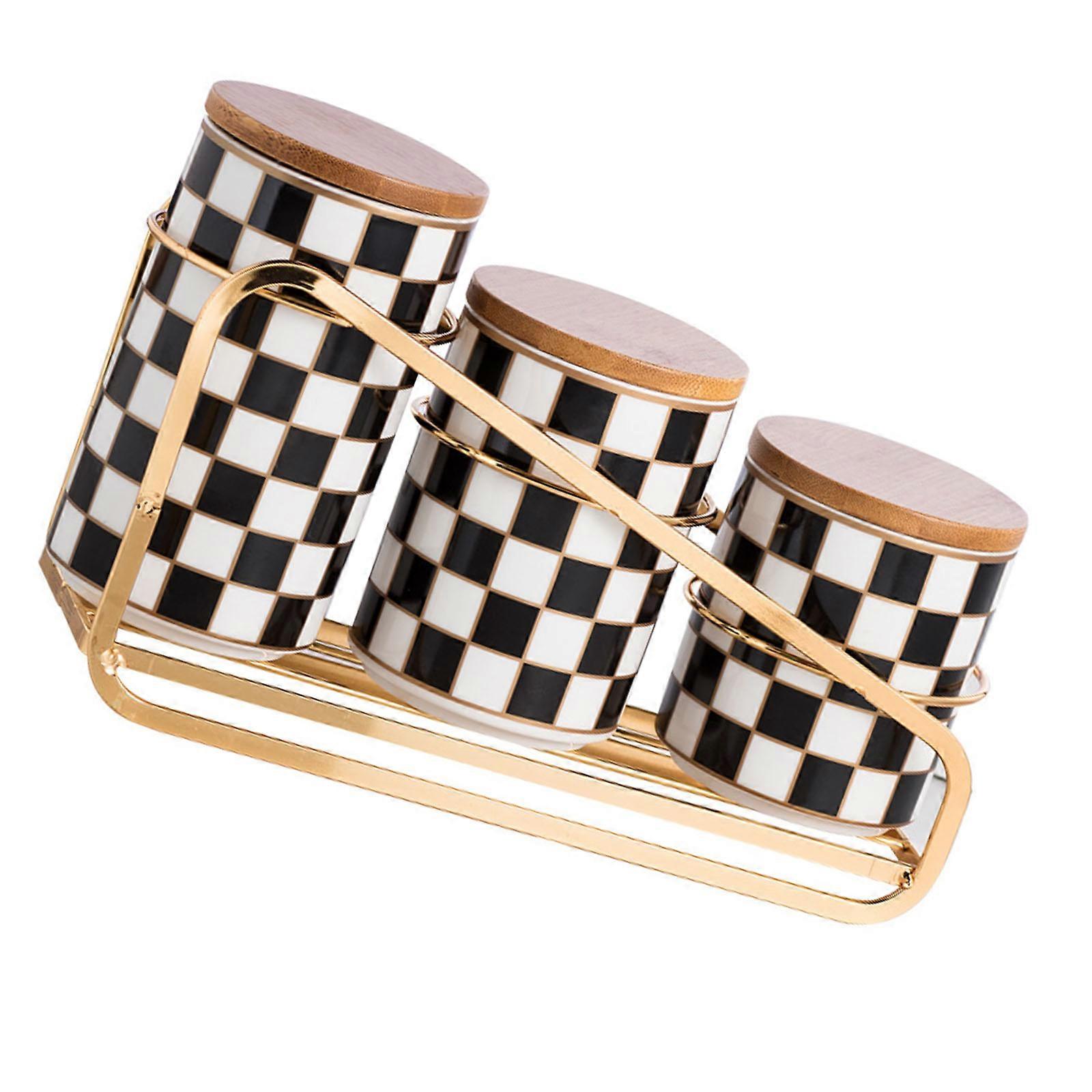 Additional Earthenware Container for Kitchen Storage Providing Permanent Standard and Simple Aesthetic in Modern Residences Multicolor