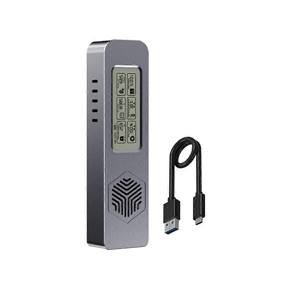 M.2 Hard Drive Case NVME/ENGFF Dual Protocol Solid-State Mobile Hard Drive Case Intelligent Digital Health Detection A