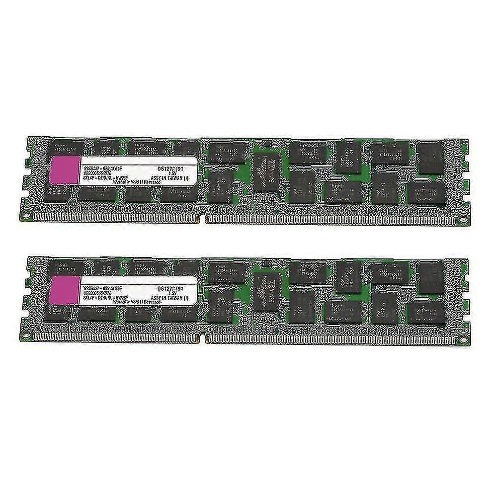 2x 4GB DDR3 Ram minne Reg 1333MHz PC3-10600 1.5v Dimm 240 pinner For Intel Desktop Ram Memoria