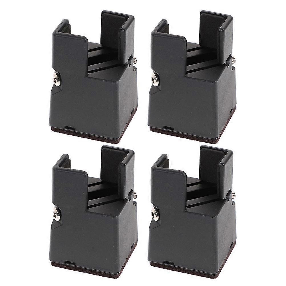 ABS Bed Risers 4Pcs Adjustable Bed Risers for Table and Chair Support