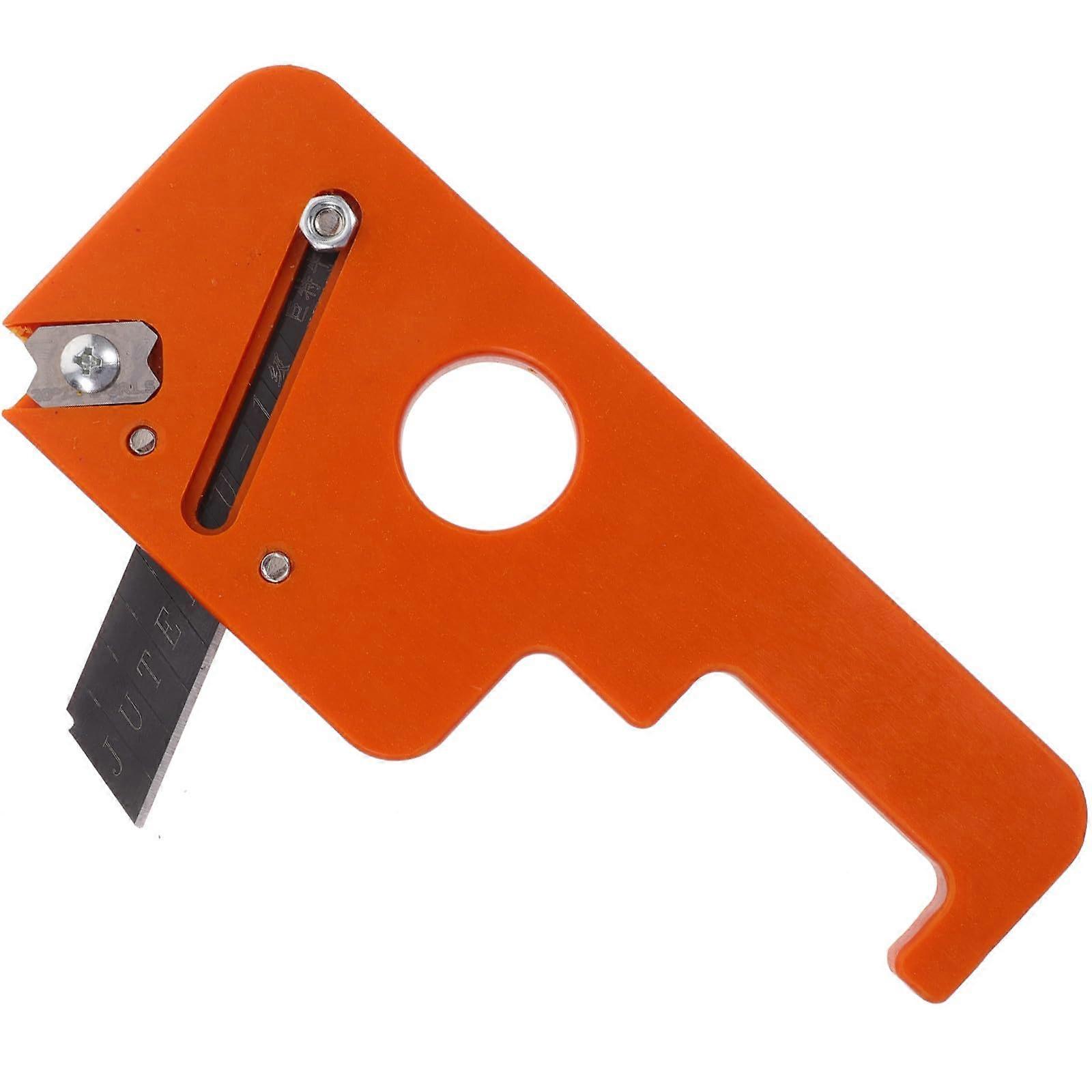 Woodworking Hand Planer Chamfer Plane with 8mm Sickle Blade for Precision Edge Trimming and DIY