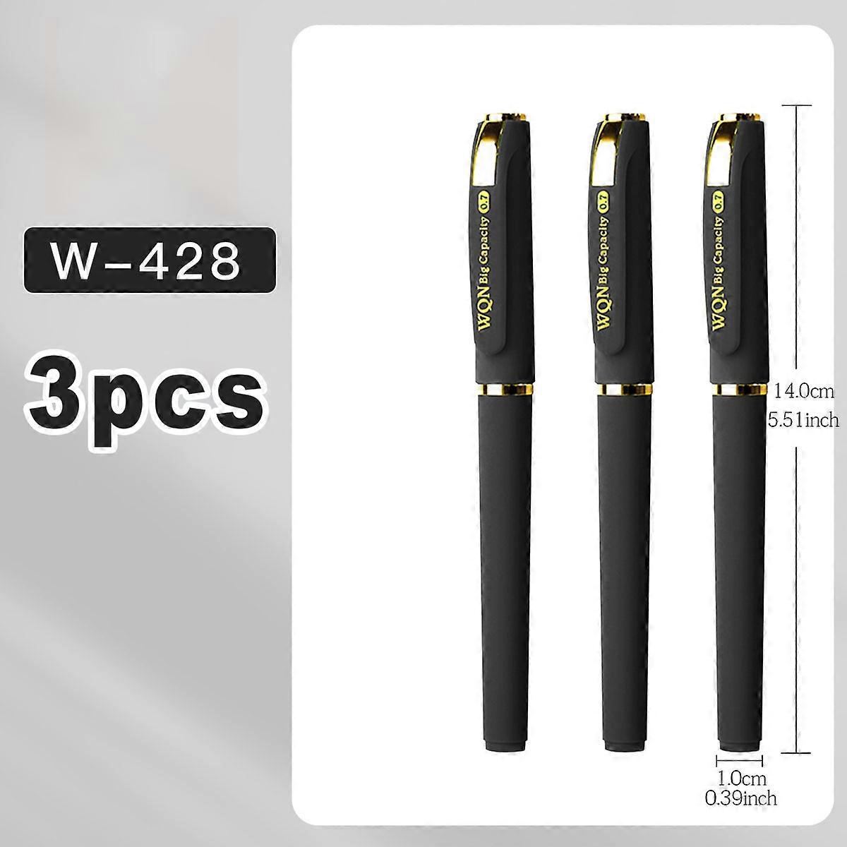 3/6/12pcs high-end multi-color gel pen -0.7mm tip, fast drying, smooth writing, high-quality ink, for school and office use