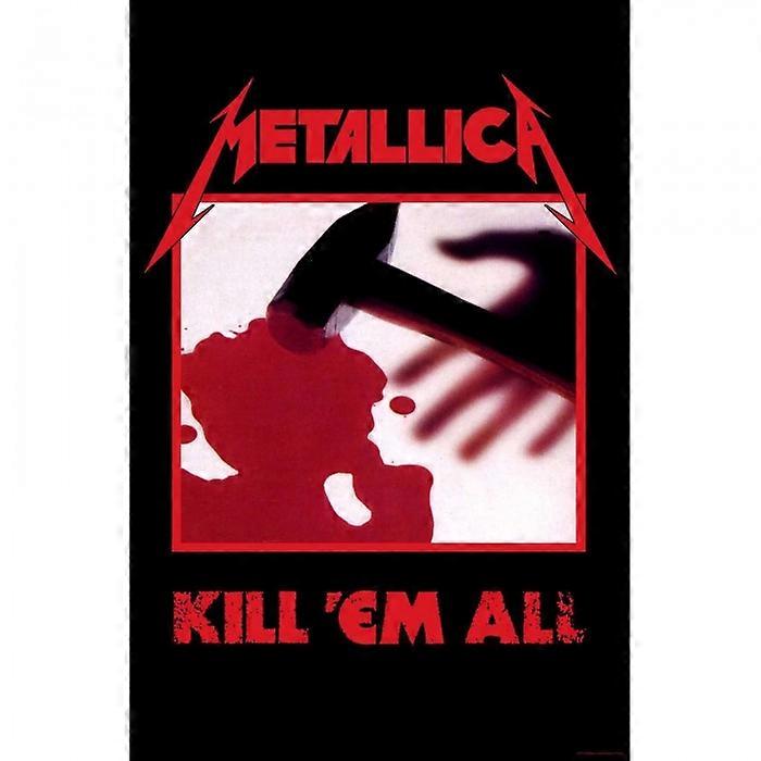Kill Em All Textile Poster