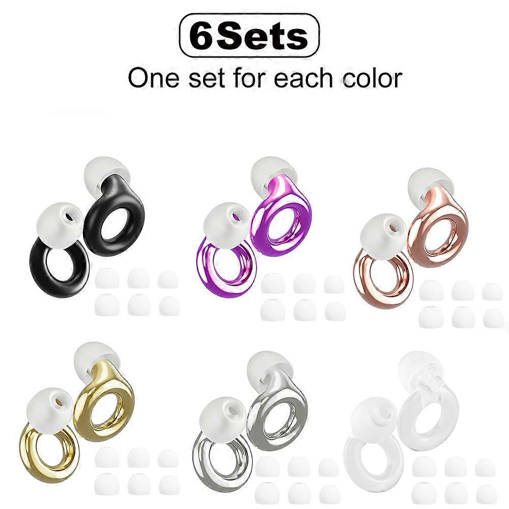 HUAK High-Fidelity Recomable Ear Plugs �C 8 XS/S/M/L Tips, Perfect for Mcomicians, DJs, Concerts, Festivals & Live Events