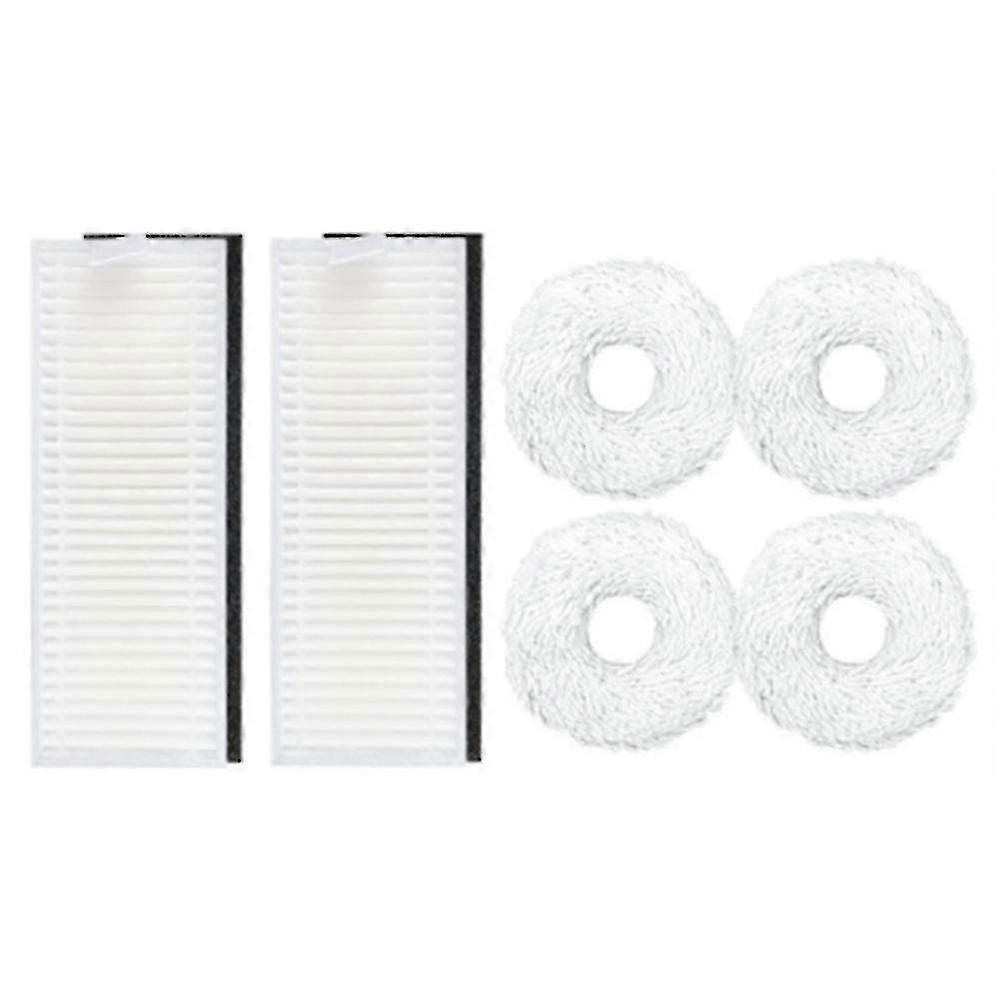 Pad Mop Cloths Hepa Filter Compatible With Ecovacs Deebot N9 + Plus Self Cleaning