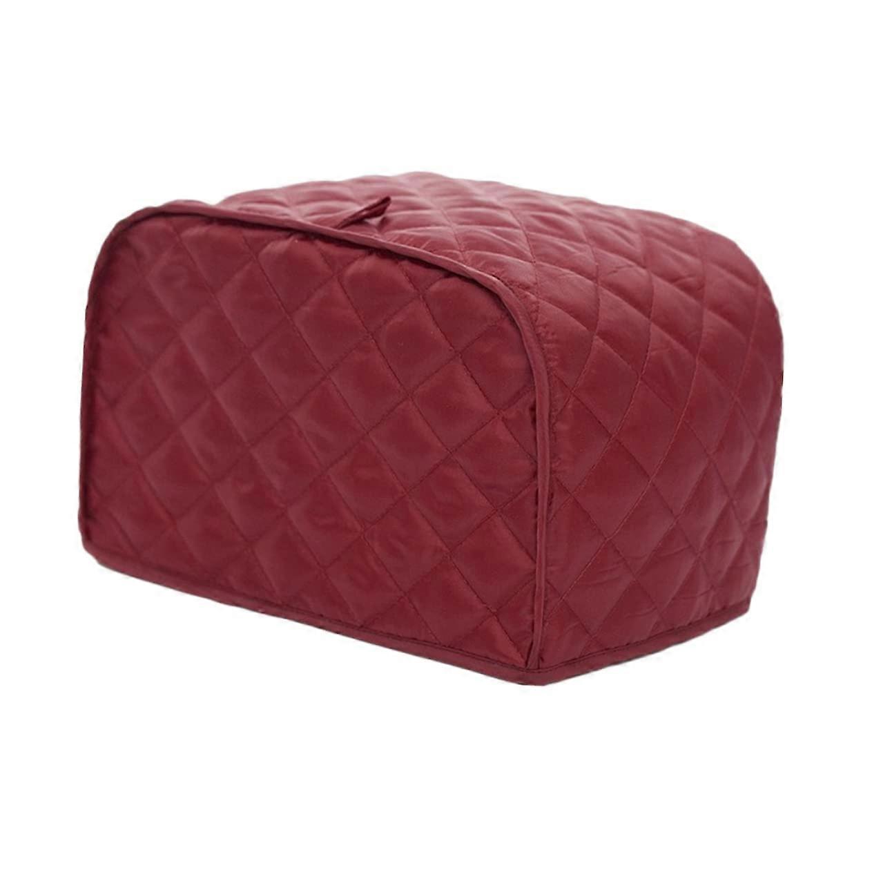 Two Slice Toaster Cover Dust Protection Easy Clean Polyester Cotton Kitchen Appliance Sleeve