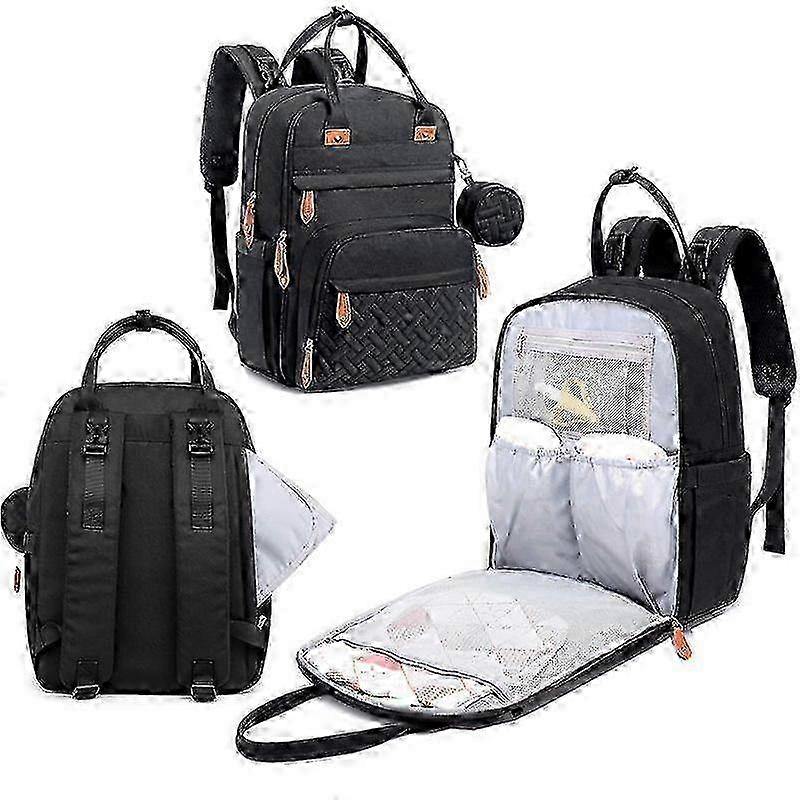 2025 Diaper Bag Backpack ,Multifunction Large Travel Backpack