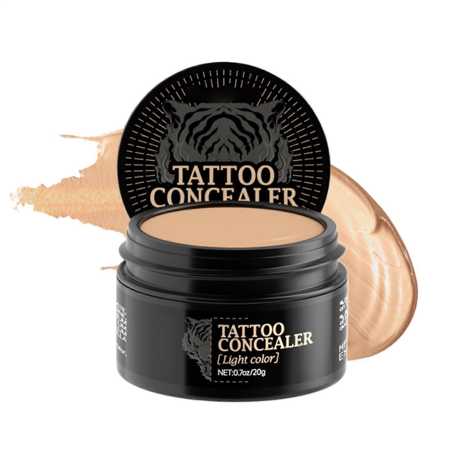 Waterproof Concealer Cream 20g Full Coverage for Scars Blemishes LongLasting Lightweight