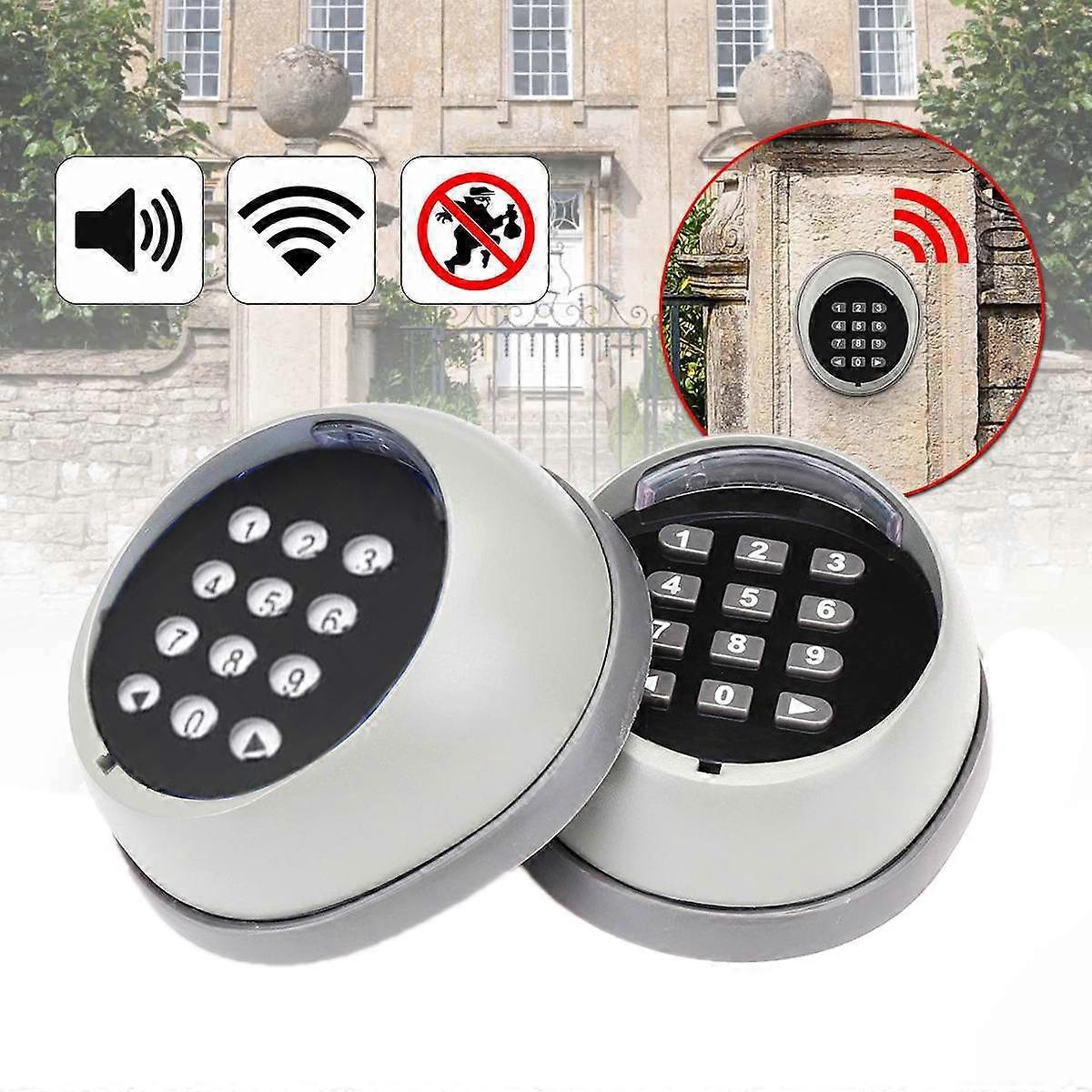 433MHz Smart Control Garage Door Wireless Keypad Password Lock