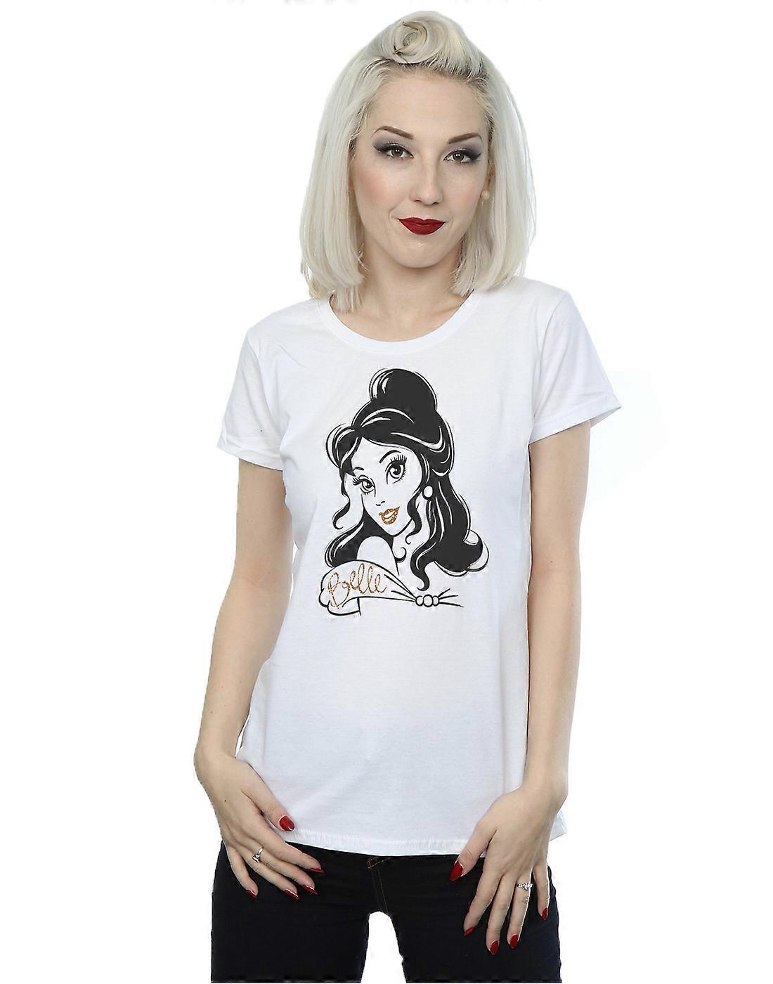 Belle chispa camiseta Disney princesa mujer