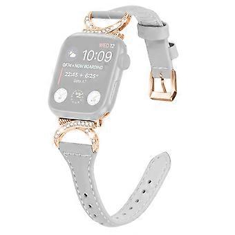 Genuine Cowhide Leather Band for Apple Watch Series 11 10 42mm/9 8 7 41mm/SE3 SE2 SE 6 5 4 40mm/3 2 