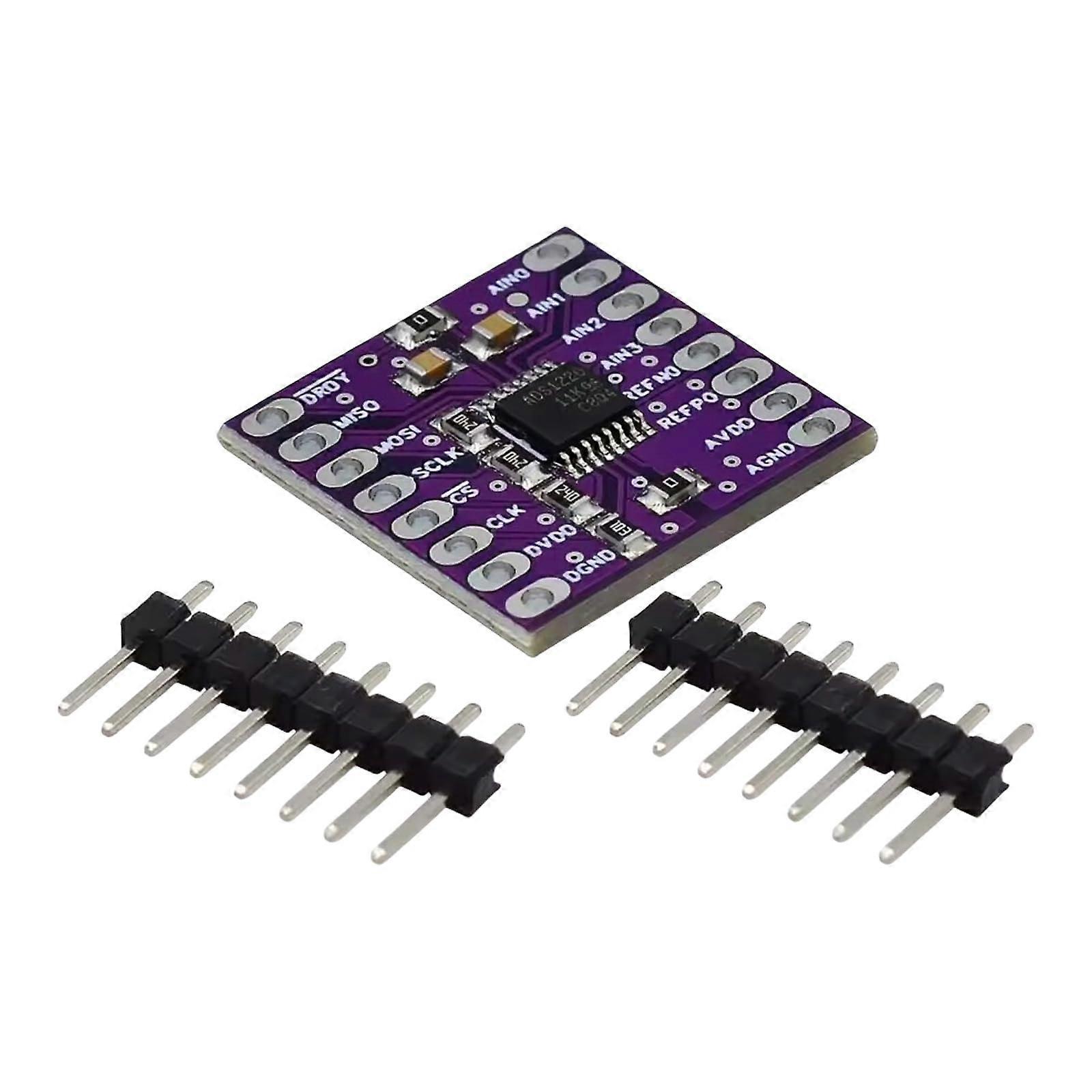 Resolution 24Bit ADC Module with I2C Interface Low Power Multichannel for Sensors